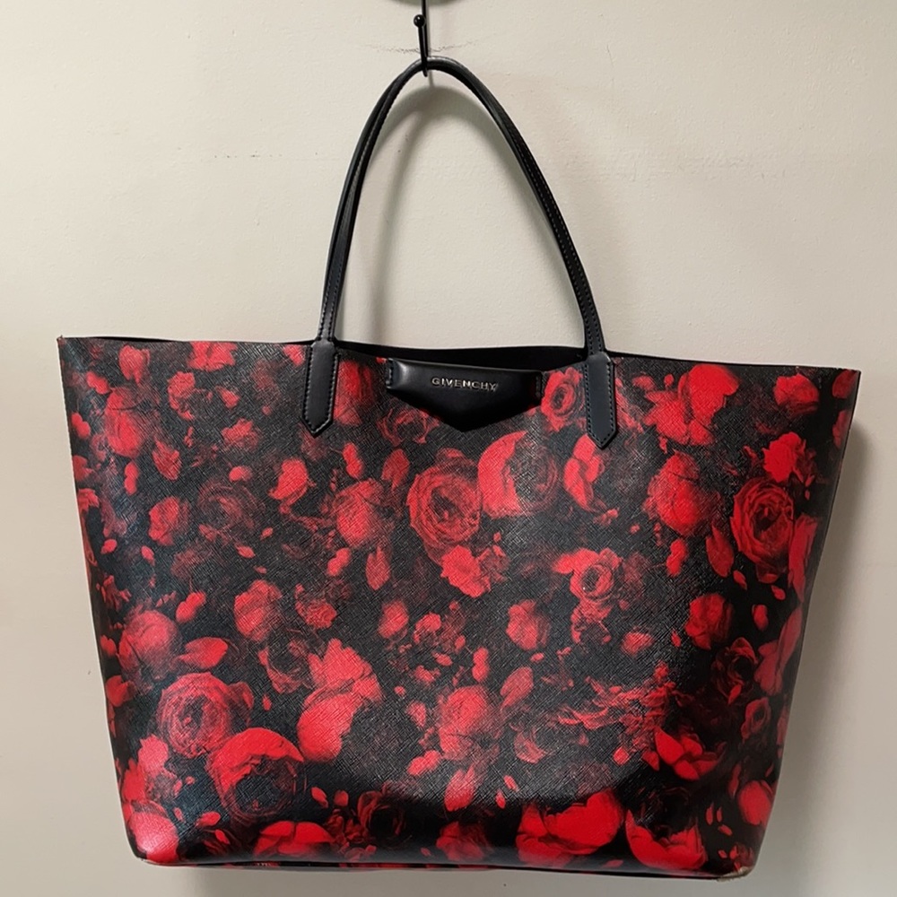 Givenchy Antigona Large Floral Print Large Tote B… - image 5
